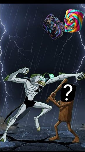 Alien Vs Tung Tung Sahur fight action #tungtungtungsahur #cartoon #shorta