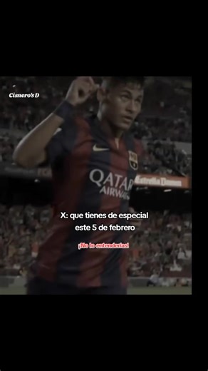 Cumpleaños especial de Neymar Jr. el 5 de febrero