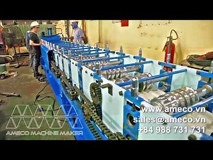 Snap Lock Metal Wall Cladding/ Wall Panel Roll Forming Machine