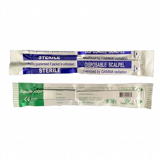 [Hot Item] Medical Grade Stainless Steel Disposable Scalpels with Plastic Handle