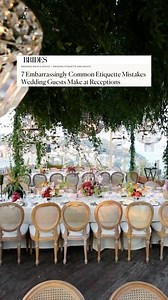 4.9K views · 7 comments | PSA for guests: Follow the dress code.  Find out the most common etiquette mistakes wedding guests make during the reception at the link in bio. : @gettyimages | BRIDES | Facebook