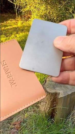 😎 This card can sharpen ANYTHING!🔪