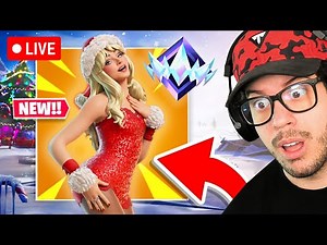 🔴 LIVE! - I'M FINALLY BACK! PLAYING WINTERFEST UPDATE in FORTNITE!