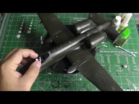 Tamiya A-10A Thunderbolt II, The build