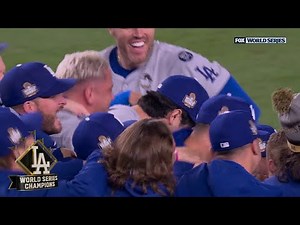 Dodgers Radio Call of The Final Out in the 2024 World Series (KLAC-AM)