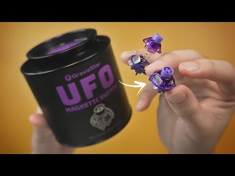 My new favorite magnetic switches are kinda weird?! (GravaStar UFO Magnetic Switch Review)