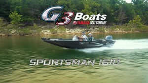 New Year Resolution - FISH MORE! G3 Sportsman 1610 with Yamaha F50 is now $17,995 (plus TTL, freight & dealer prep). | G3 Boats