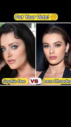 Sophie Dee VS Lana Rhoades| Who is your favorite #topstars