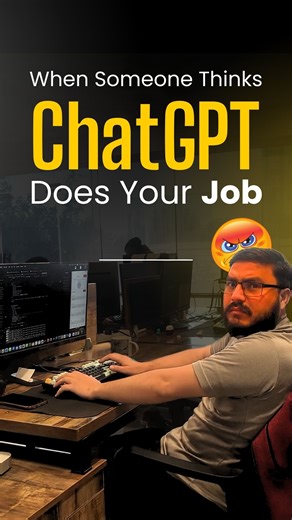 Silver Sparrow Studios on Instagram: "Yes, AI is powerful. Yes, it helps. But real development still needs logic, experience, debugging, scalability, and problem-solving, the stuff AI can’t fully replace (yet 😉). #WebDevelopment #SoftwareDevelopment #DevelopersLife #AIInTech #CodingHumor #ProgrammingMemes #DeveloperCommunity #StartupLife #ITCompany #CodeLife #TechReels"