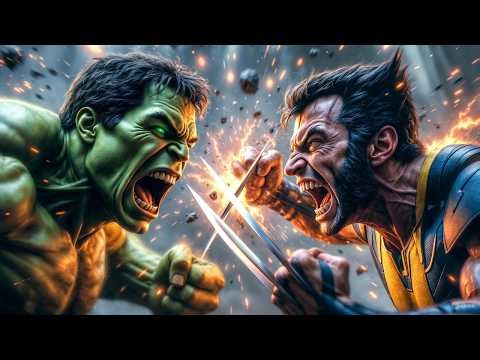 HULK vs WOLVERINE 🔥 Ultimate Savage Fight Compilation | Marvel Legends