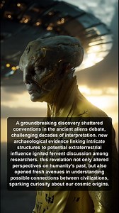 New archaeological evidence links ancient structures to possible extraterrestrial influence, challenging decades of interpretations and igniting fervent discussions on humanity's past and cosmic origins among researchers. | Ancient Aliens Blog | Facebook