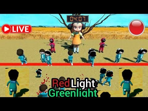 Squid game 3D live reaching hard level #shorts #live