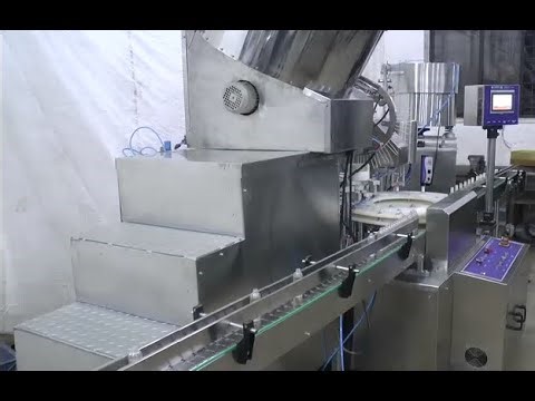 Automatic Single Head Pump Capping & Outer Cap Pressing Machine