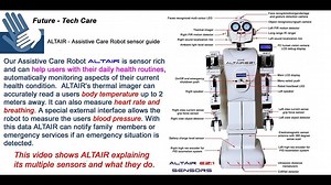 My ALTAIR Robot explains all it's sensors