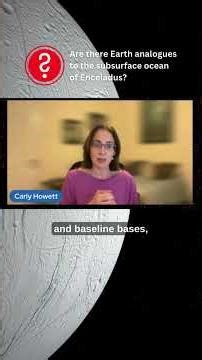 What Earth analogues may exist for the subsurface #ocean environment of #Enceladus? #science