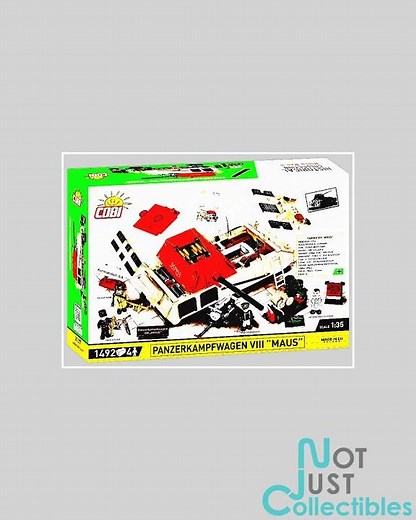 COBI Panzerkampfwagen VIII Maus - Limited Edition Set 3137