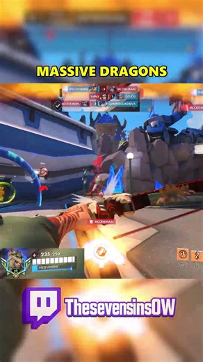 Hanzo with Enormous Dragon
