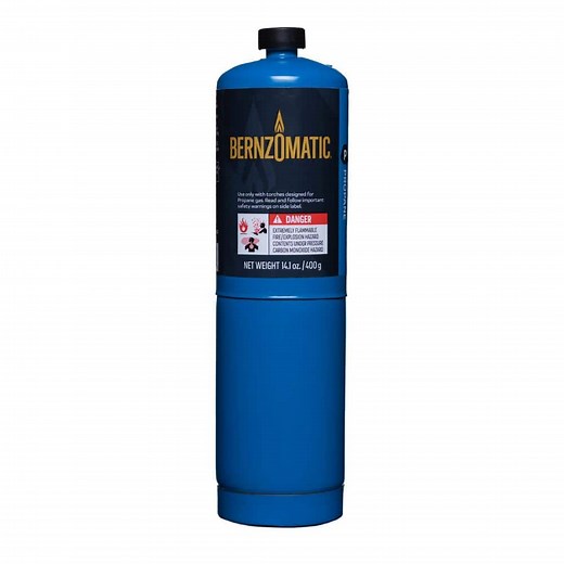Check The Home Depot's Q&A Before Buying: Bernzomatic 14.1 oz. Propane Hand Torch Cylinder
