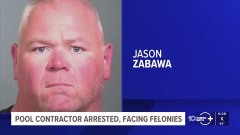 Pool contractor arrested, facing felonies for not pulling permits and returning money