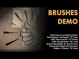 Aerodrums Sound Samples - Brushes