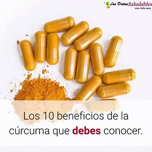 3.5M views · 43K reactions | Los 10 Principales beneficios de LA CURCUMA | La Dieta Saludable | Facebook
