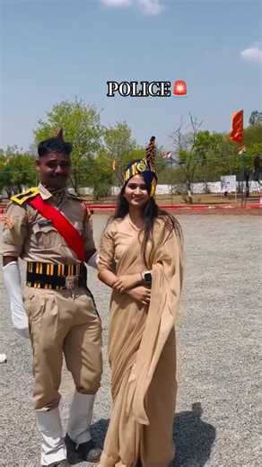 Mp police🚨Pop moments with partner🥰||#mppolice #pop #cop #love #partner #uppolice