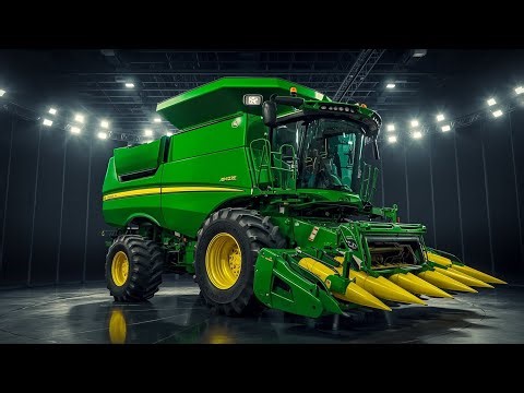 John Deere S-Series Combine Harvester | Powerful Agro Machine Full Review