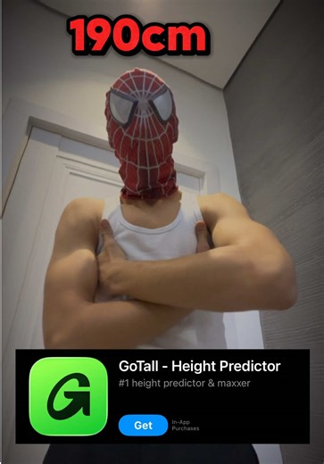 Growing Tall Tutorial Whith @GoTall🏆 #grow #spiderman #workout #growtaller