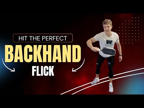 Attack Slow Balls at the Net. The Backhand Flick Explained.