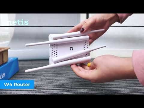 netis - N300 Router Series - W4 - Unboxing