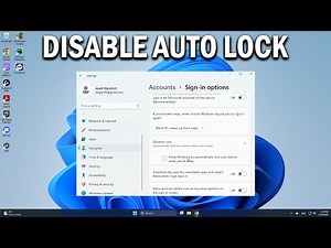 How To Stop Computer From Locking Windows 11 Automatically - Easy Fix