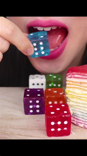 ASMR 食品：一起来看美味糖果吃播