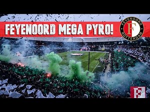 FEYENOORD MEGA CHOREO & PYRO in De Klassieker vs. Ajax Amsterdam (22.01.2023)