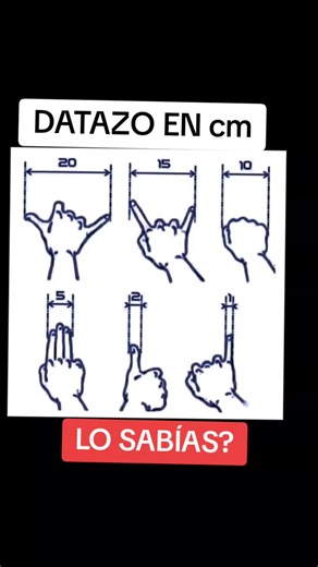 UNIDADES DE MEDIDA EN CENTIMETROS , YA NO USES REGLA