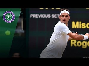 Roger Federer v Mischa Zverev highlights - Wimbledon 2017 third round