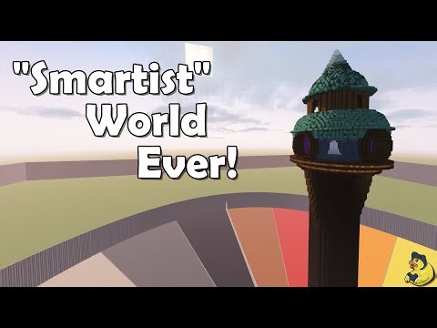 "Smartist" Superflat Creative World - w/ World Download!