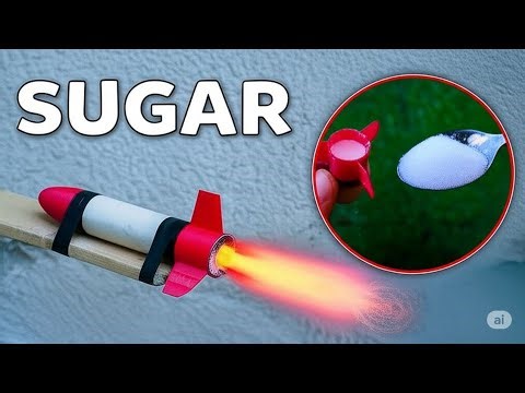 Sugar-Powered Rocket: How I Made a Rocket with Sugar!