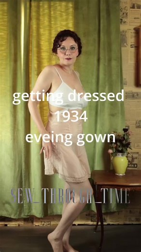 Vintage 1930s Evening Gown Styling Ideas