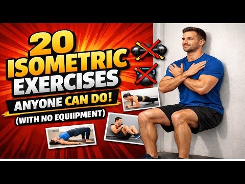 20 Isometric Exercises Anyone Can Do (With No Equipment)