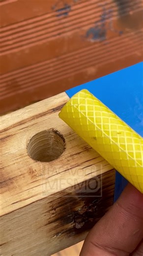 DIY Wall Plug Solution with Garden Hose