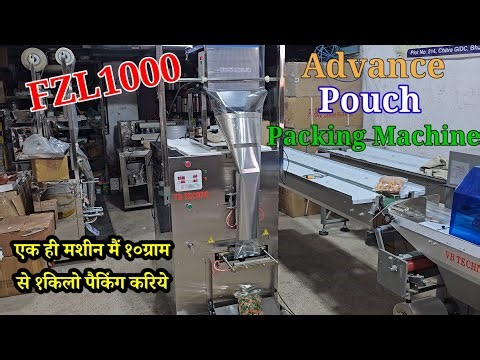Advance Pouch Packing Machine | Fzl1000 Pouch Packing Machine |Pouch Packing Machine 10g to 1kg
