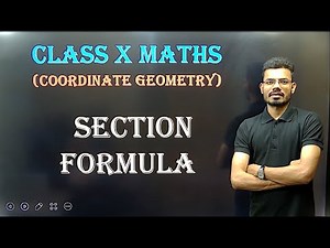 L-6| Ch -7 | Section Formula in Coordinate Geometry | BY SHYAM SIR