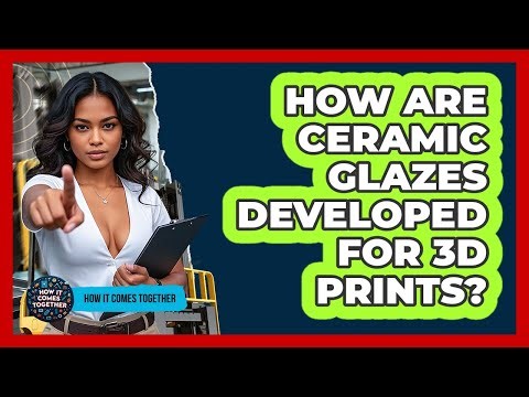 How Are Ceramic Glazes Developed For 3D Prints? - How It Comes Together