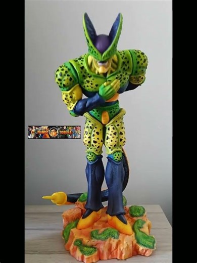 #shorts Mi Cell Second Form IA Stop Motion #dragonball #anime #aiart #viralshort