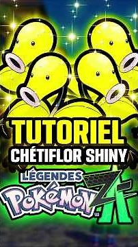 SHINY POKÉMON TUTORIAL: EASILY GETTING A SHINY CHÉTIFLOR ON POKÉMON LEGENDS: Z-A! 🌟