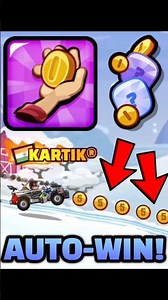 FOLLOW THE COINS TO WIN! 🪙🚀 Hill Climb Racing 2 #shorts #racinggames