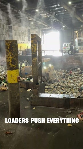 Inside a 4AM Trash Facility in California