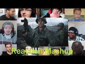 Call of Duty WWII Official Reveal Trailer REACTION MASHUP