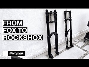 Upgrading From Fox 40 Performance to Rockshox BoXXer World Cup | GT Fury Downhill Bike | ZEROMON