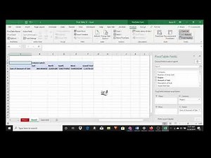 Excel for College - Pivot Table - Quick and Easy